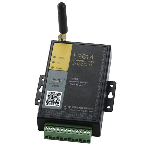 F2614 CDMA20001 X EVDO Cellular IP Modem (DTU)